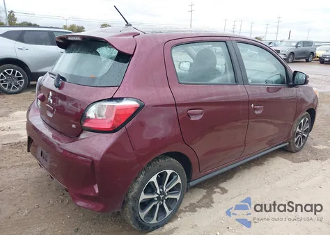 2023 Mitsubishi Mirage Black Edition/Ralliart/Se z USA, uszkodzony, nr VIN ML32AWHJ8PH002695